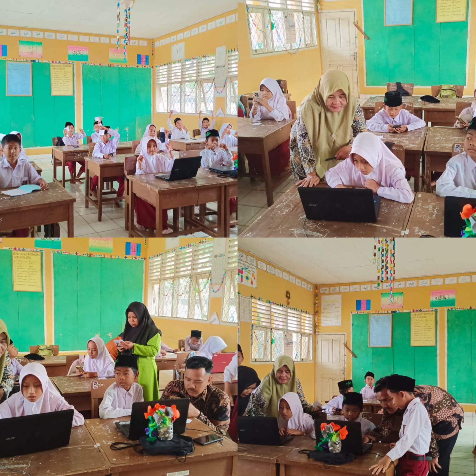 MIN 3 Merangin- Laksanakan Penerapan Sistem Pembelajaran Menarik Dengan Media Interaktif ClassPoint 