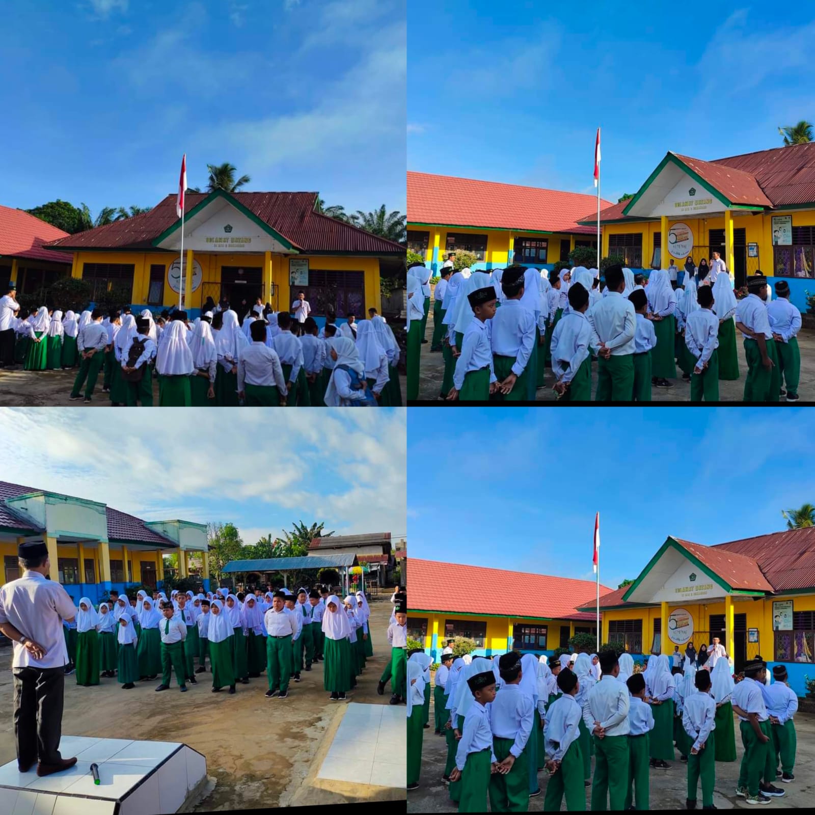 MIN 3 Merangin Pelaksanaan Apel Pagi !