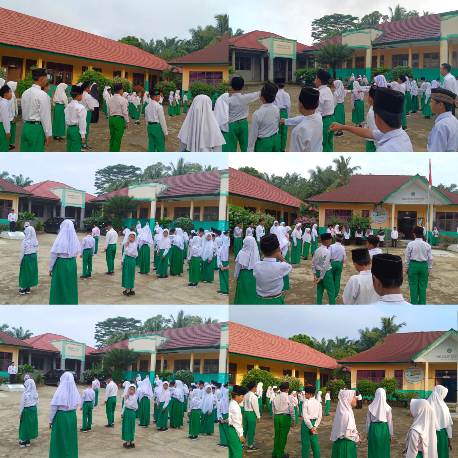 Pelaksanaan Upacara Bendera Hari Senin
